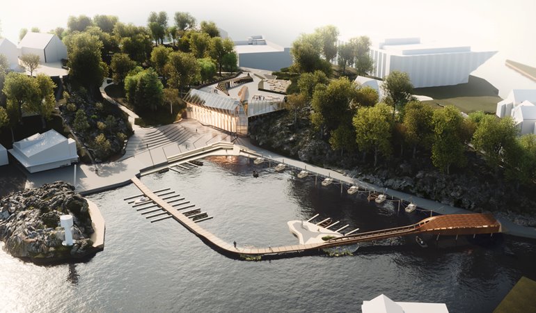 VIGA kulturhistorisk museum. Vest-Agder-museet bygger nytt kulturhistorisk museum på Odderøya som åpner i 2028.